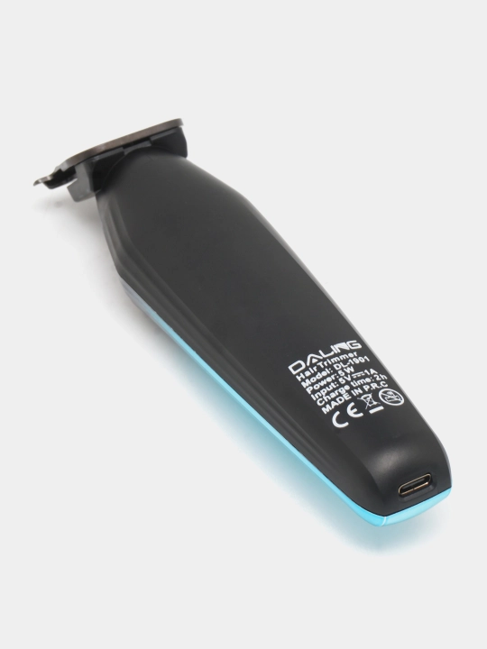 DALING Professional simsiz soch va soqol olish kesish mashinkasi, LCD displeyli trimmer
