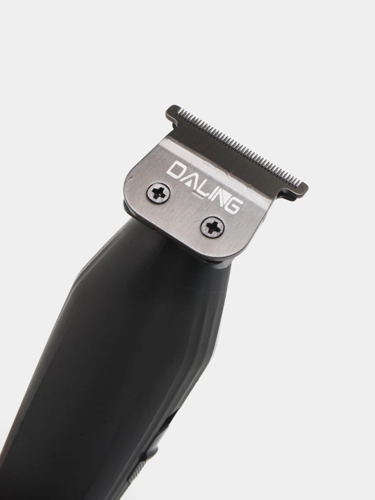 DALING Professional simsiz soch va soqol olish kesish mashinkasi, LCD displeyli trimmer