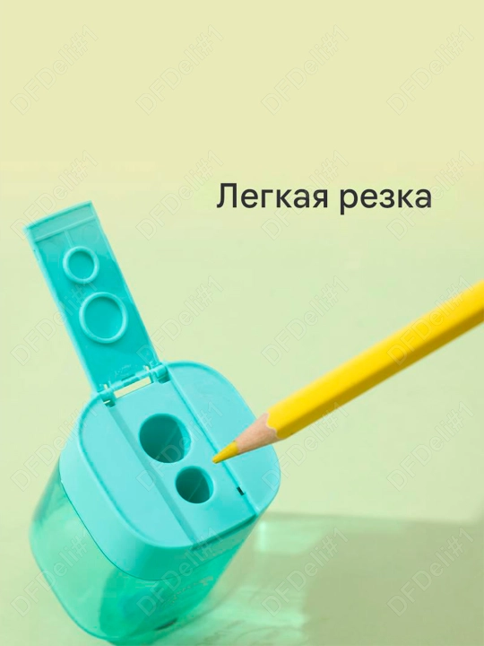 Точилка 3 шт Ассорти EH560 Deli, 560-EH