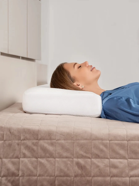 Yostiq ortopedik AIKO Memory, xotira effekti, podushka anatomik, padushka uxlash uchun