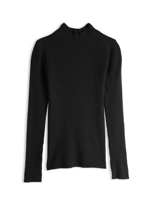 Женский базовый водолазка – slim-fit, подходит под жакет и рубашку, мягкий трикотаж