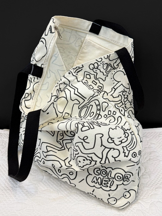 Shopper sumkasi, ayollar uchun, kundalik, yelkaga osiladigan, 37*33 sm