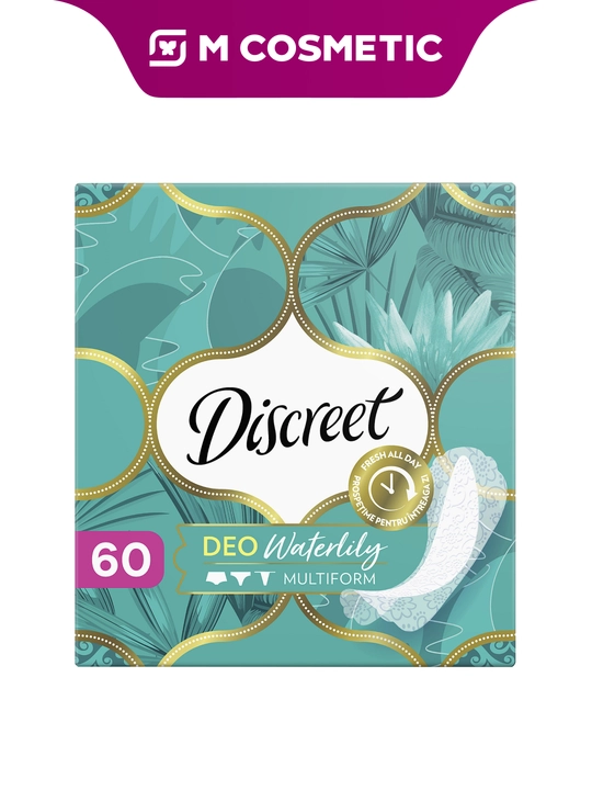 DISCREET Deo Kundalik prokladkalar Waterlily 60 dona - 