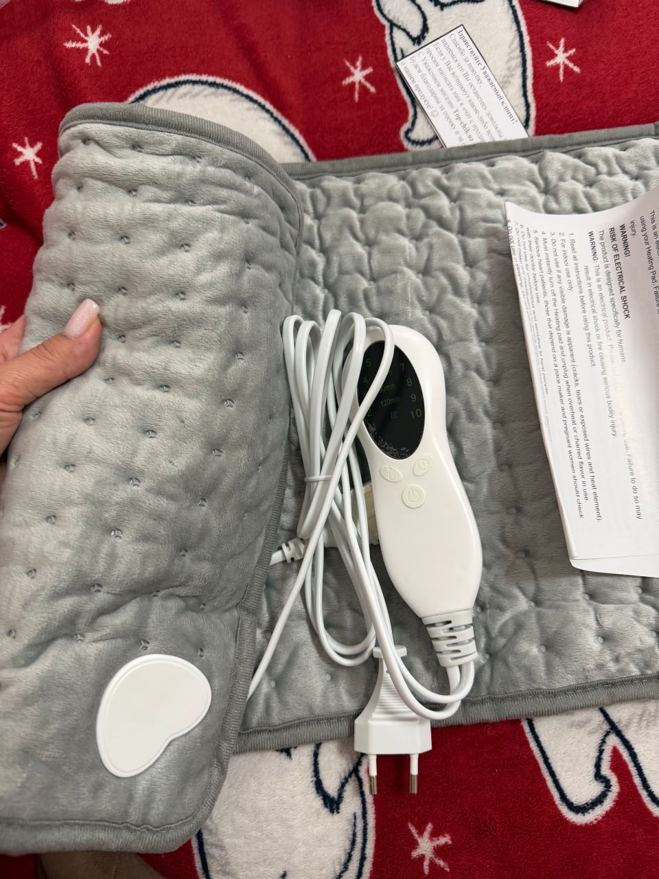 Elektr matras isitish funktsiyasi bilan isitish Pedi, isitish Pedi, termokovrik