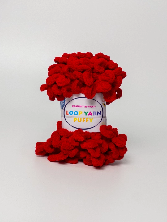 Пряжа Loop Yarn, с большими петельками, 100 г, +, - 9 м