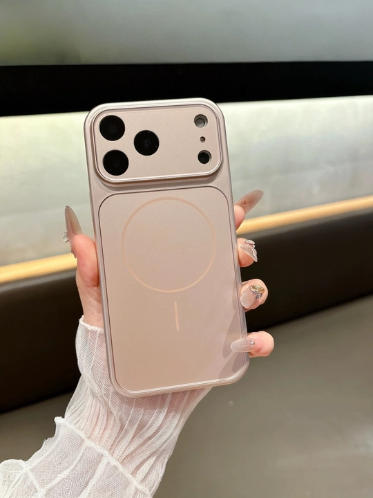 Chexol iPhone 11, 12, 13, 14, 15, 16 Pro / Pro Max uchun - iPhone 17 uslubida - 