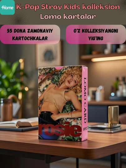 Коллекционные Lomo карты K-Pop BlackPink, 55 штук — 4HOME-1551539-ТРАКОТ
