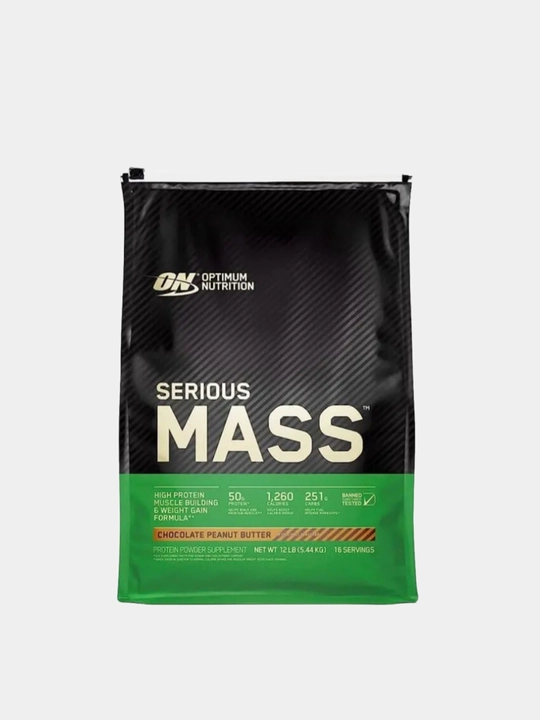 Гейнер OPTIMUM NUTRITION Serious Mass, 5450 гр - 