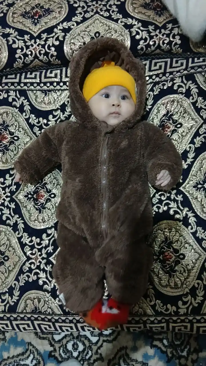 Плюшевый комбинезон для новорожденных малышей Teddy Bear