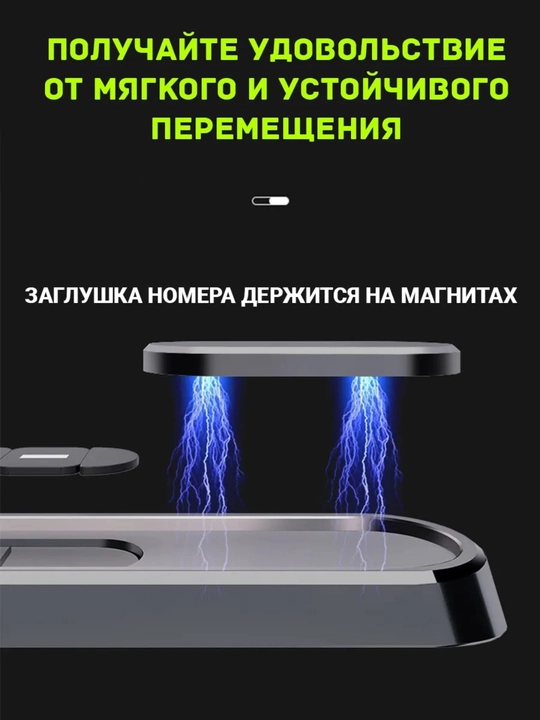 Автовизитница держатель для телефона в машину магнитный