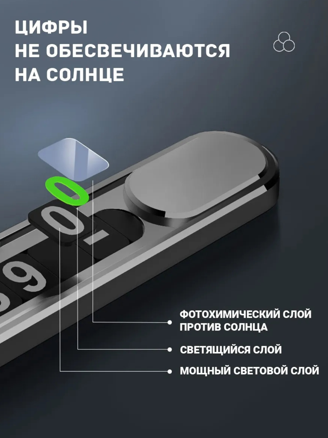 Автовизитница держатель для телефона в машину магнитный