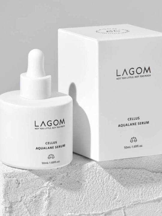 Fermentlangan skvalan bilan namlovchi ampula Cellus Aqualane solution serum, 50 ml - 