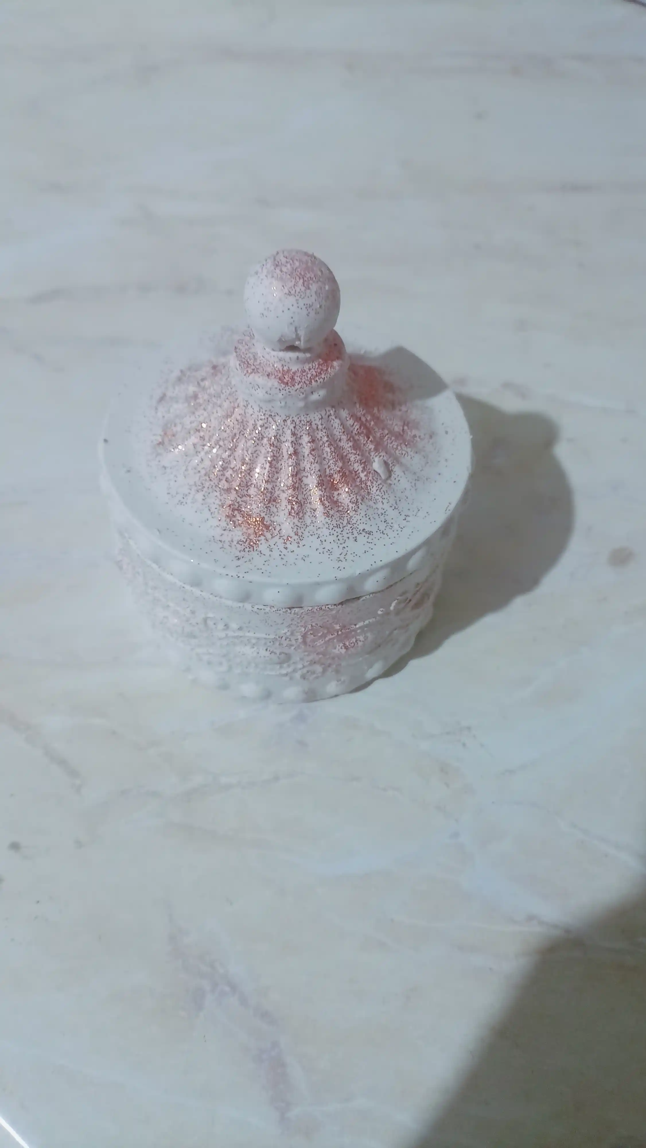 Gips, epoksid smolasi uchun silikon qolip quticha, mold quticha