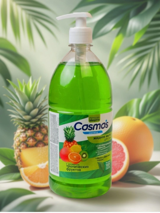 "COSMOS COSMETICS" suyuq sovuni, 1 litr - 