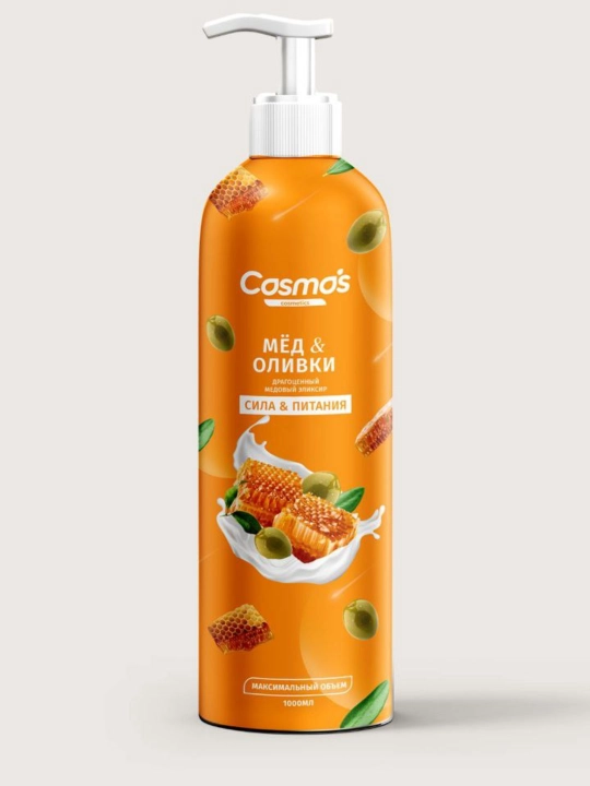 "COSMOS COSMETICS" shampuni, 1100 ml
