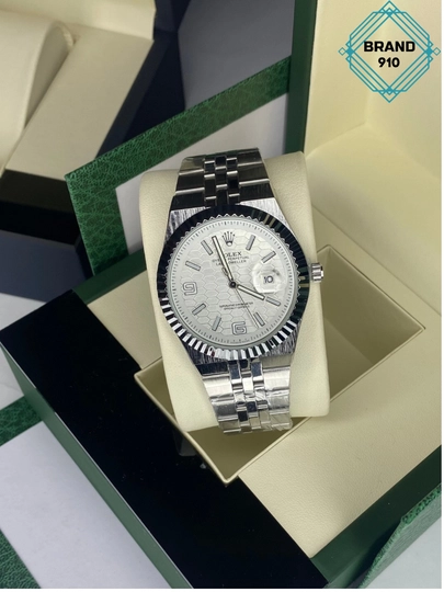 Часы для мужчин, классический стиль — BRA910-ROLEXDT-БЕЛЫЙ