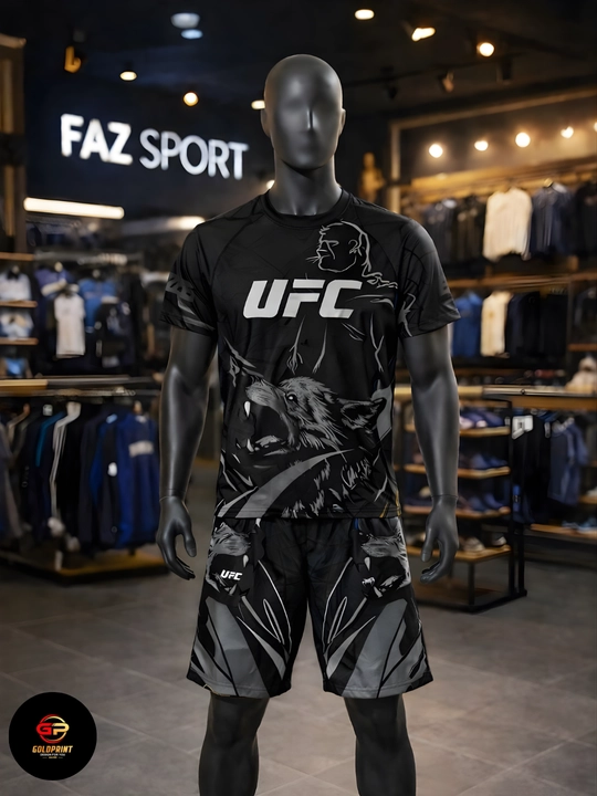 Wolf спортивные майки UFC, MMA, Grepling UfcWolf, соответствует телосложению Трест - 