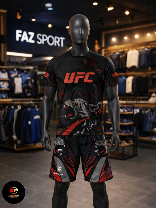 Wolf спортивные майки UFC, MMA, Grepling UfcWolf, соответствует телосложению Трест - 