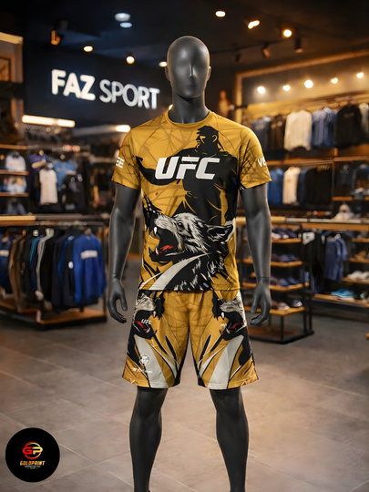Wolf спортивные майки UFC, MMA, Grepling UfcWolf, соответствует телосложению Трест - 