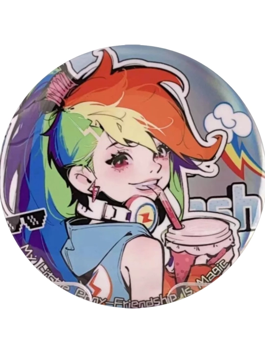 Аниме значки My Little Pony, 58 MM - 