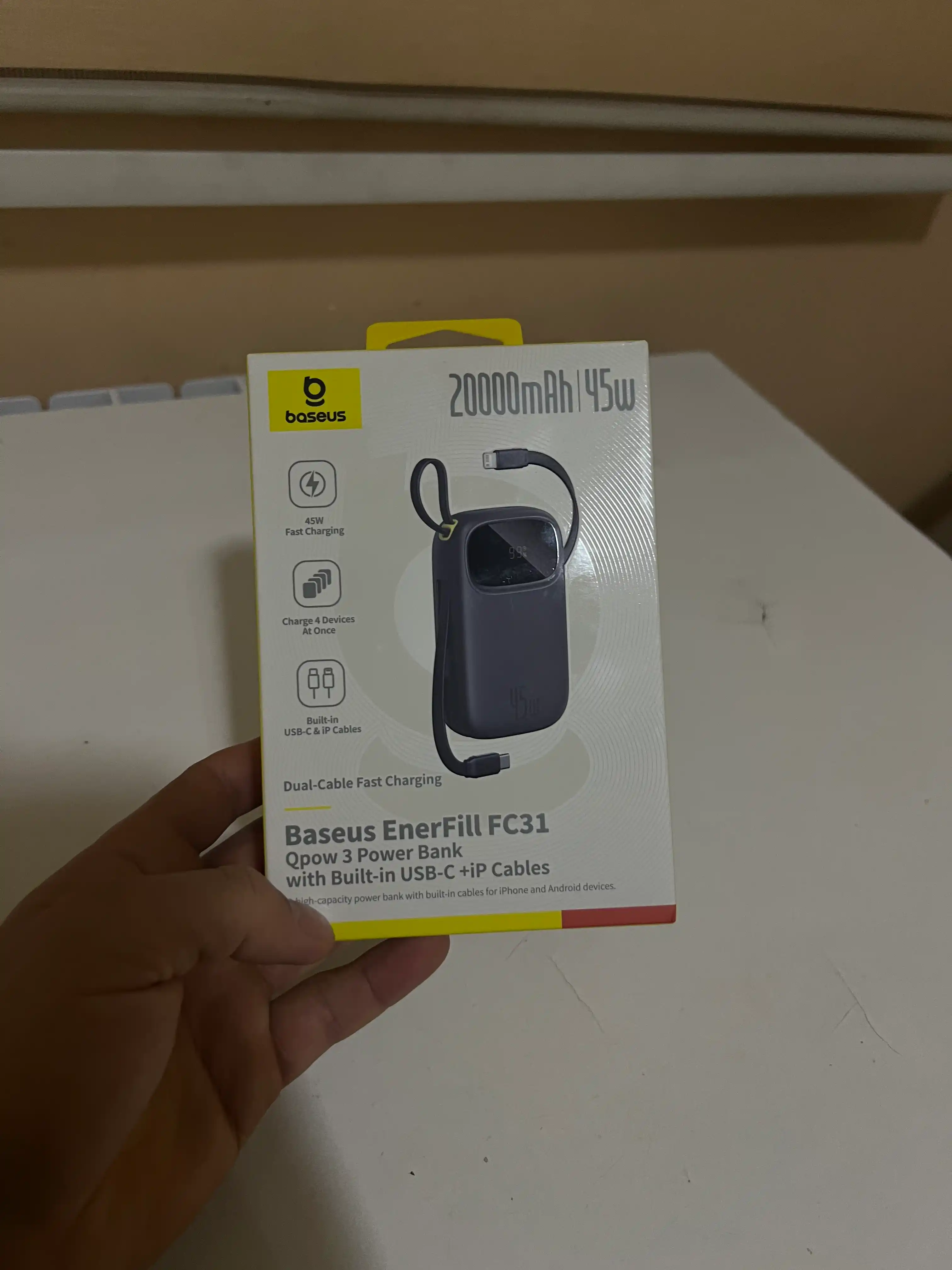 Внешний аккумулятор Baseus EnerFill FC31 20000mAh 45W Cosmic