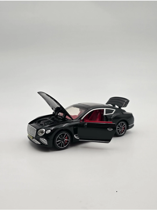 BENTLEY CONTINENTAL GT, коллекционный автомобиль, металлический, со звуком и светом