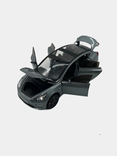 Коллекционная модель Tesla Model-3, металлическая отделка, звук, свет — ML2026-MINILAND265984125