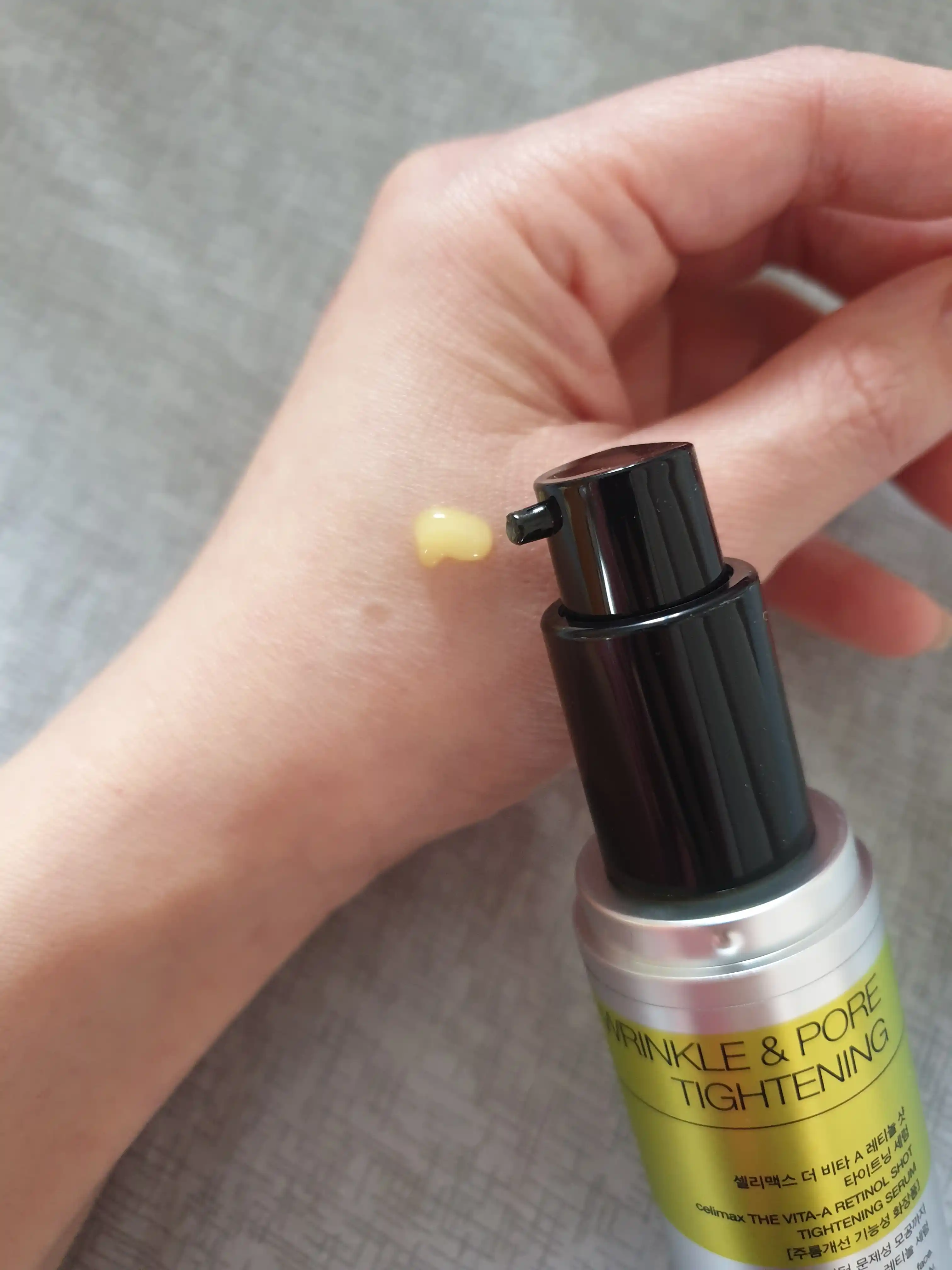 Retinol va mikroignalar bilan Celimax The Vita-A Retinol Shot Tightening Serum