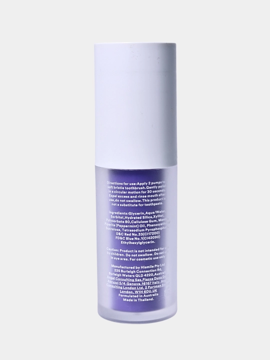 Tishni oqartiradigan tish pastasi Hismiles, emalni himoyalovchi, 30 ml