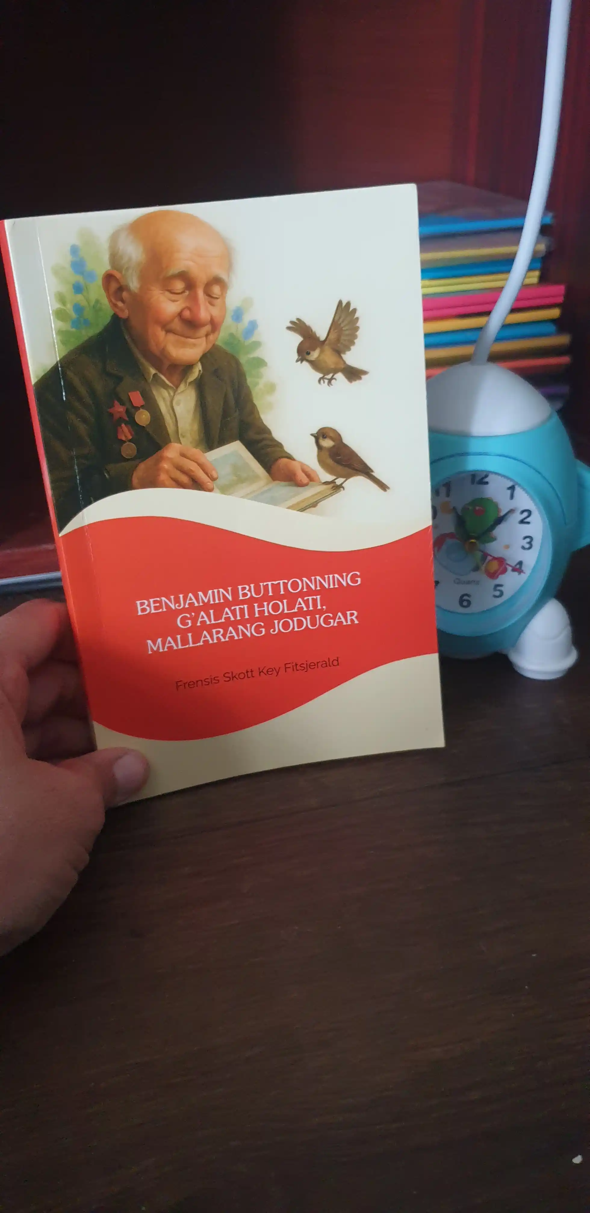 Benjamin Buttonning g'alati holati, Mallarang jodugar Frensis Skott Fitsjerald