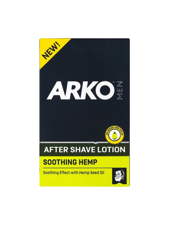 ARKO Men Soqol olishdan keyingi losуon Soothing Hemp, 100 ml