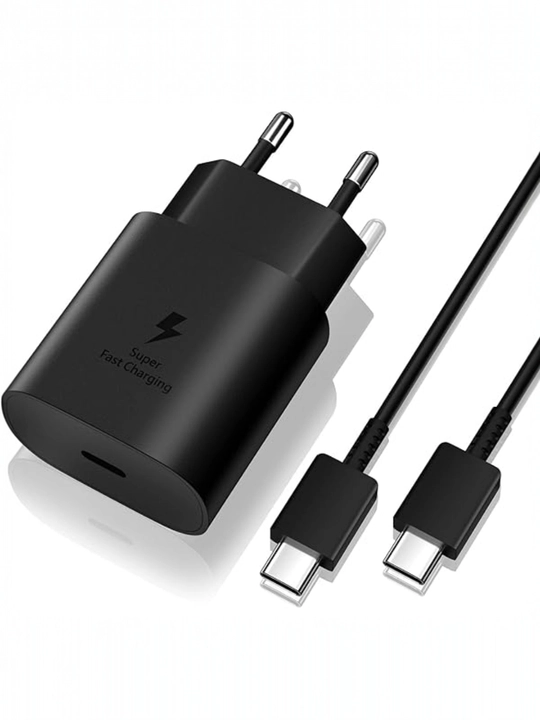 Зарядное зарядное устройство Samsung 45 Вт, 25 Вт, с кабелем Type-C