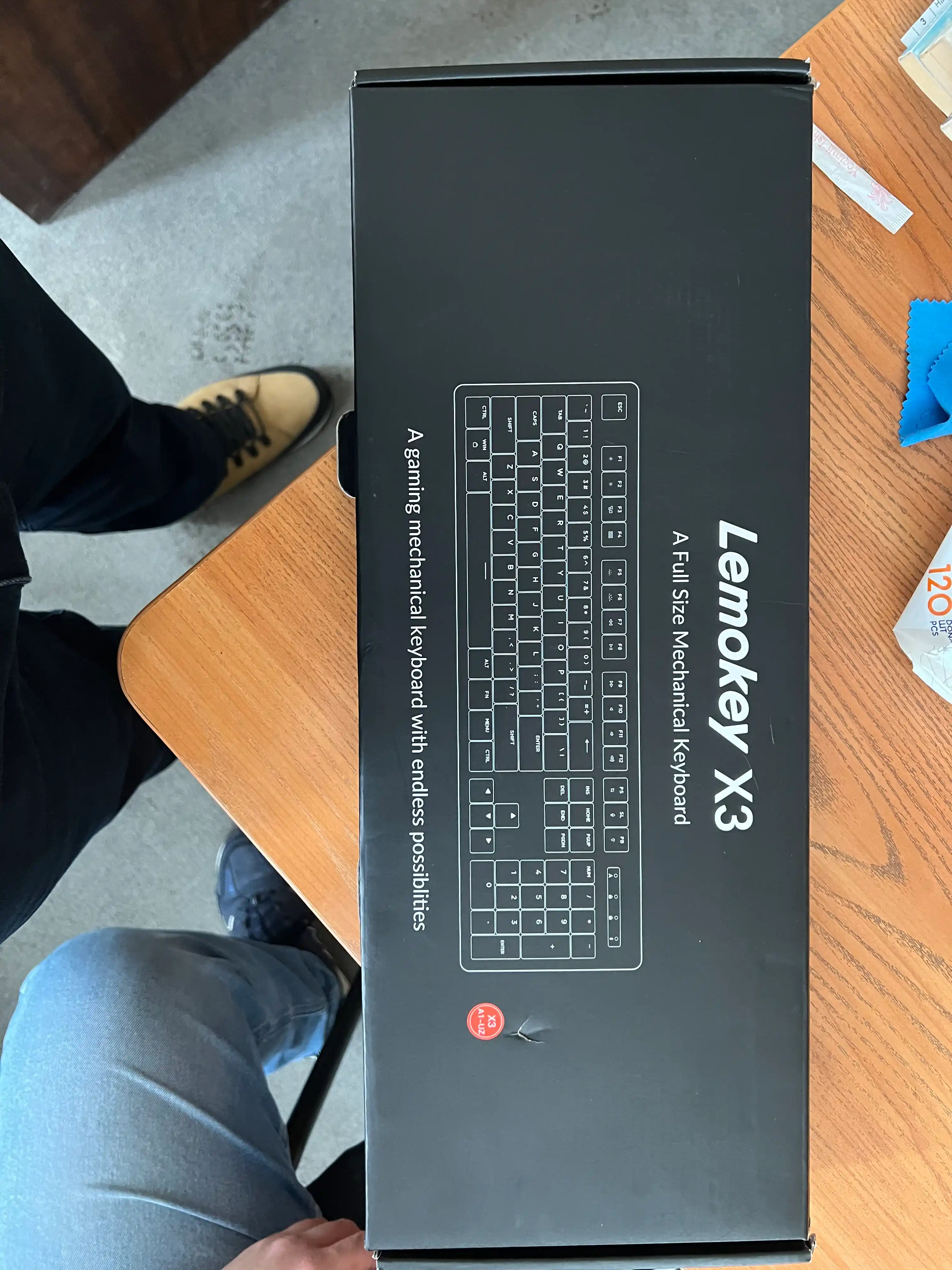 Lemokey o‘yin mexanik klaviaturasi X3 104Key, USB-A, QMK/VIA, X3-A3/X3-A1