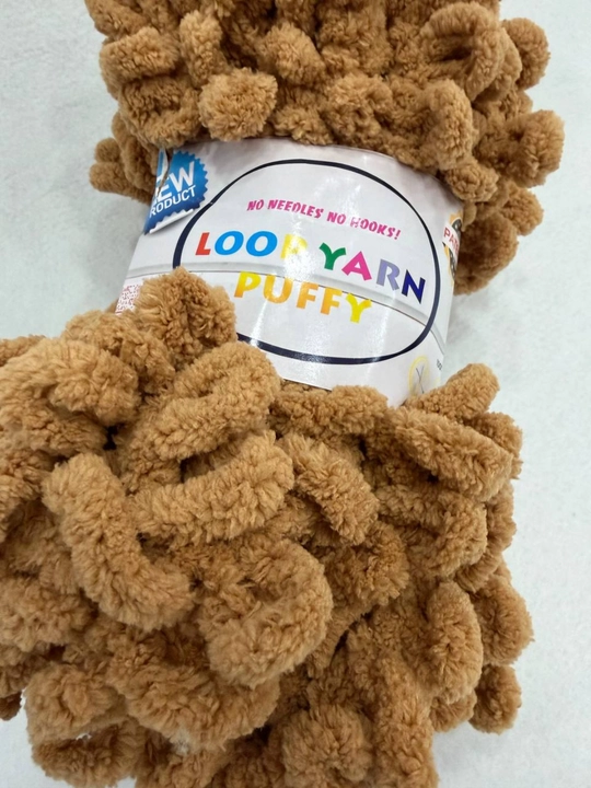Пряжа Loop Yarn, с большими петельками, 100 г, +, - 9 м