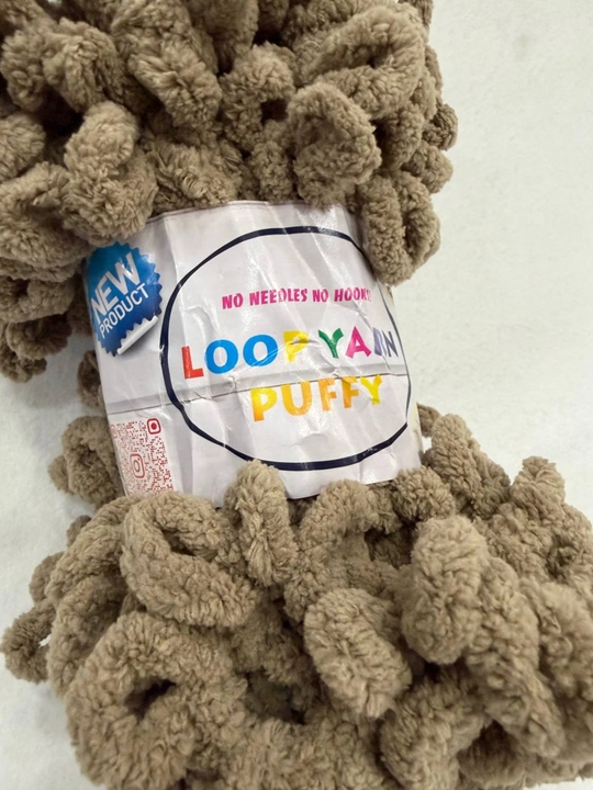 Пряжа Loop Yarn, с большими петельками, 100 г, +, - 9 м