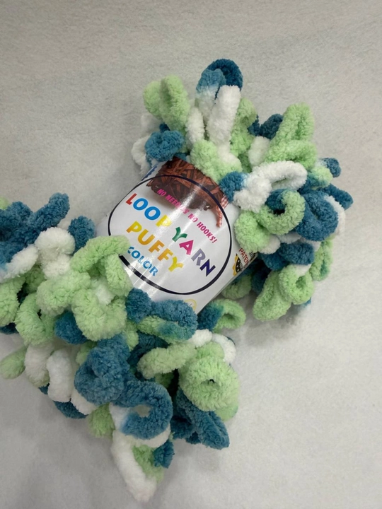 Пряжа Loop Yarn, с большими петельками, 100 г, +, - 9 м
