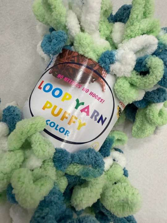 Пряжа Loop Yarn, с большими петельками, 100 г, +, - 9 м