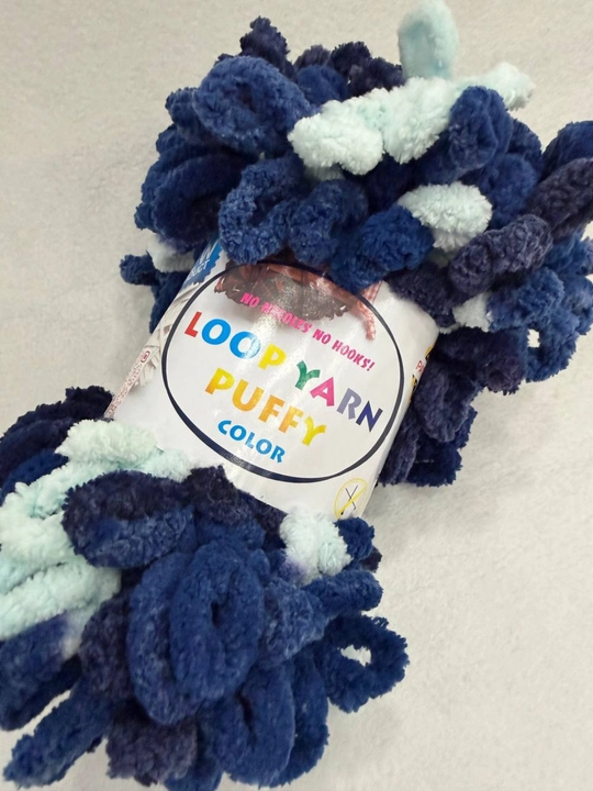 Пряжа Loop Yarn, с большими петельками, 100 г, +, - 9 м