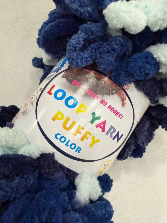 Пряжа Loop Yarn, с большими петельками, 100 г, +, - 9 м