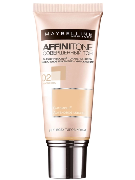 MAYBELLINE Affinitone Tonal krem 02, 30 ml