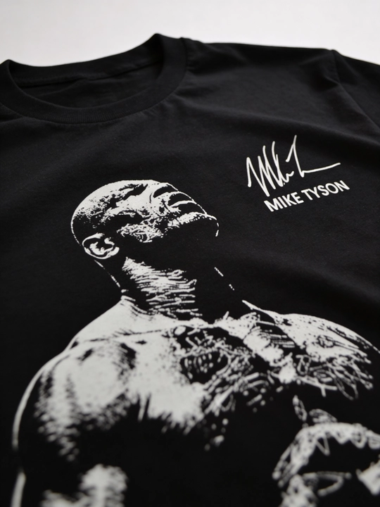 Erkaklar uchun sport futbolka “Tyson”, qora rang, M–4XL