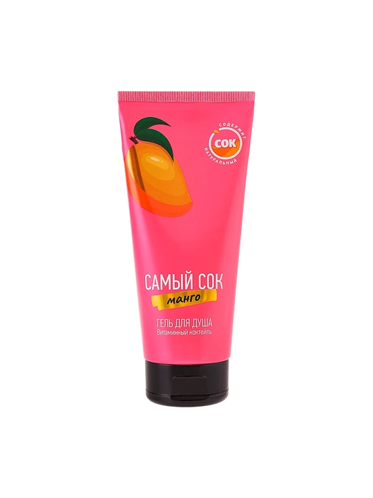 ENG SHARBATI Dush uchun gel Vitaminli kokteyl Mango, 200 ml