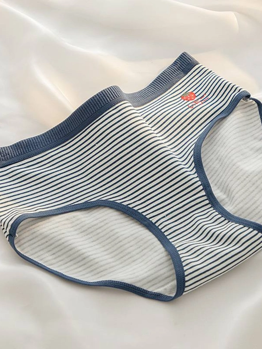 Ayollar slip-trusiklari, ayollar ichki kiyimlari, paxta, kundalik, 3 dona to'plamda