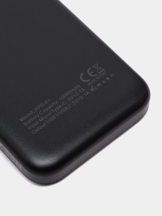 Tashqi akkumulyator REEX Power Bank RPB-01 (10000 mA/soat)
