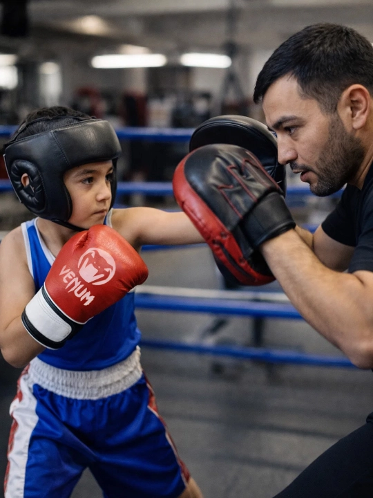 Bolalar uchun boks qo‘lqoplari, sparring va snaryadlar uchun mashg‘ulot qo‘lqoplari - 