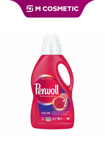 PERWOLL Гель для стирки восстановление для цветных вещей Color 1л — MCA-1000564927