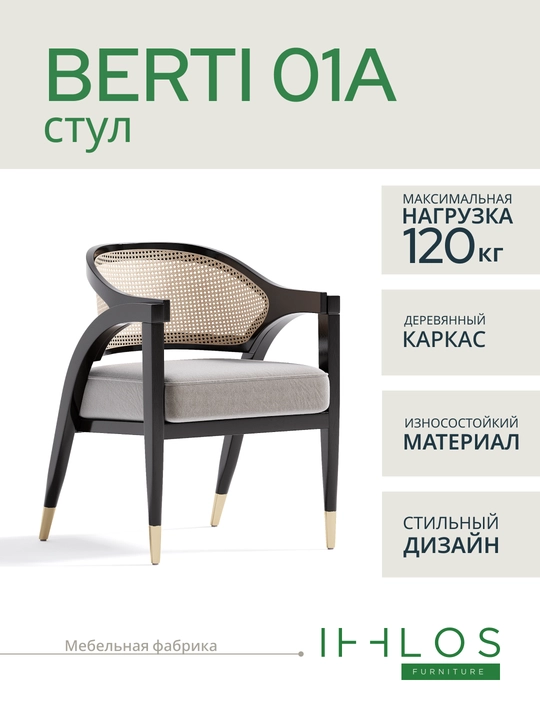 Стильный стул BERTI 01A  - 