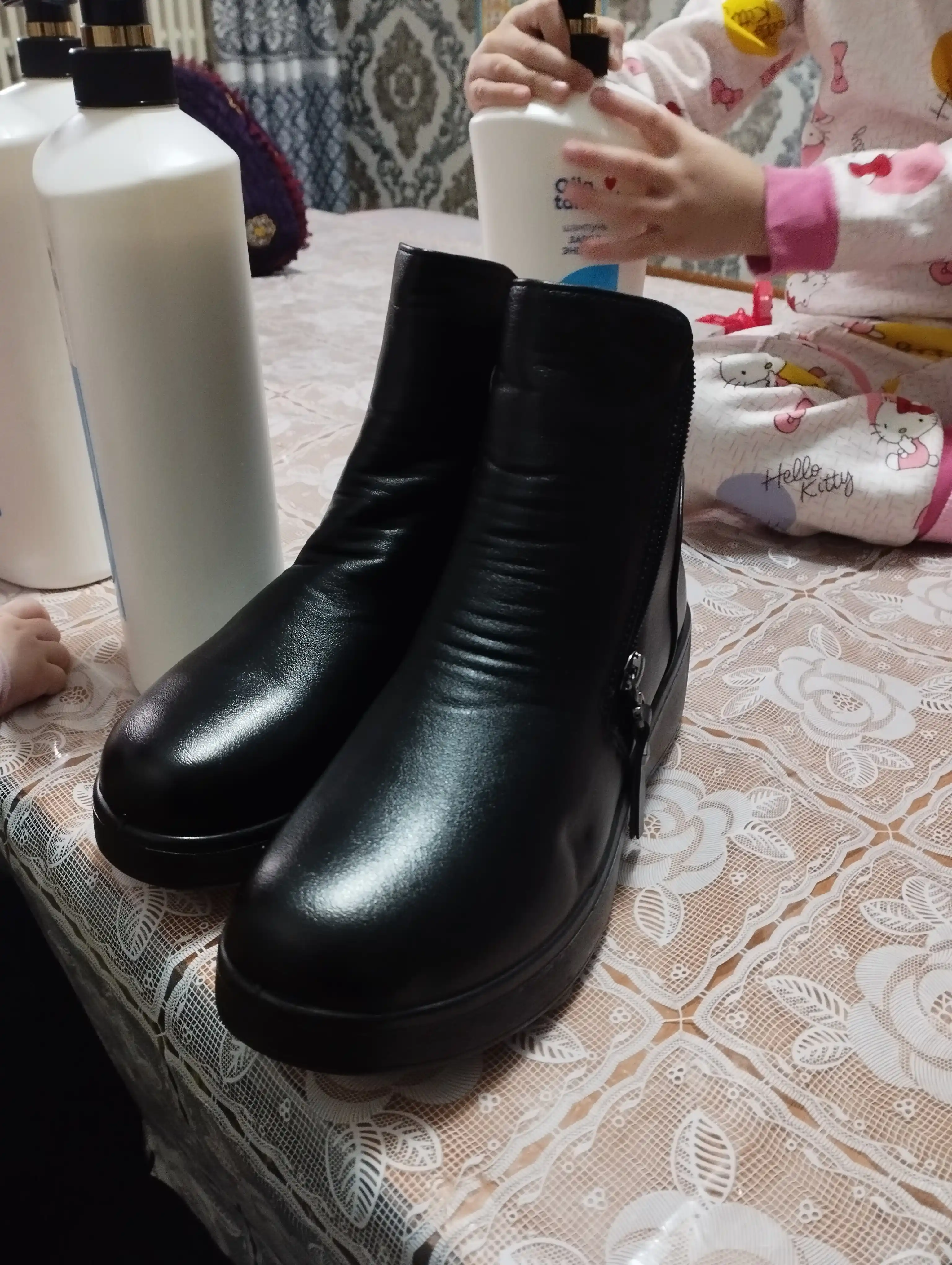 Etiklar ayollar va qizlar uchun, qishki botinkalar, moynali etik, po'l sapok, Pekin 100%