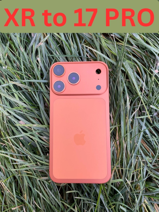IPhone XR uchun 15 Pro, 16 Pro va 17 Pro dizayndagi alyuminiy korpus