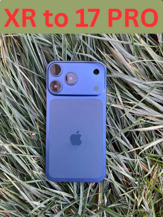 IPhone XR uchun 15 Pro, 16 Pro va 17 Pro dizayndagi alyuminiy korpus